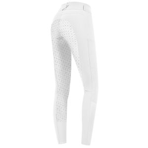 E.L.T Reithose Kinder Full-Grip Micro Sport Silikon High Waist Weiß 176 | kavalio - für mich und mein Pferd