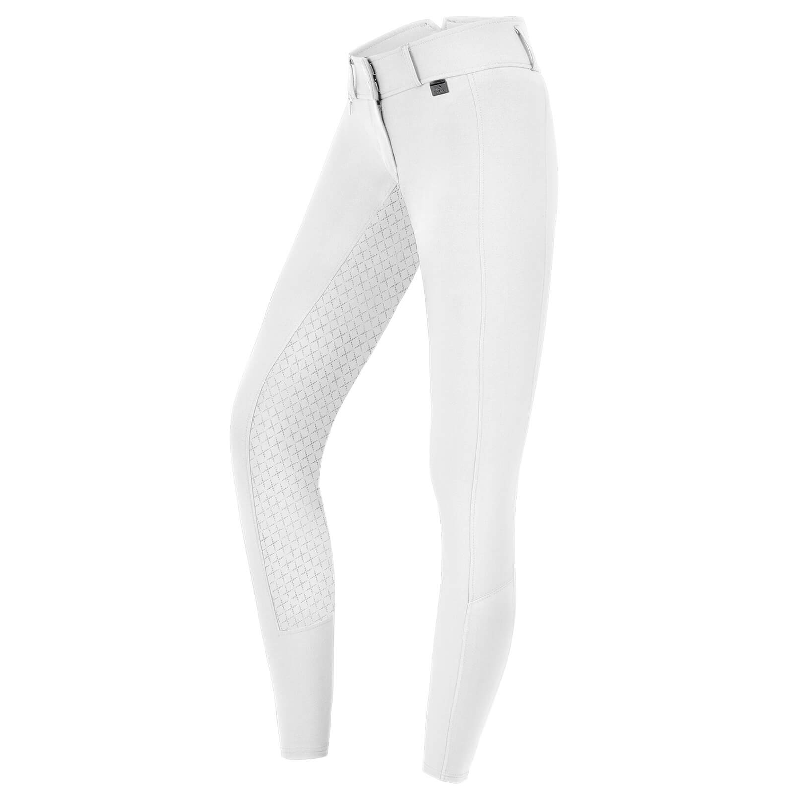 E.L.T Reithose Kinder Full-Grip Micro Sport Silikon High Waist Weiß 176 | kavalio - für mich und mein Pferd – Bild 2