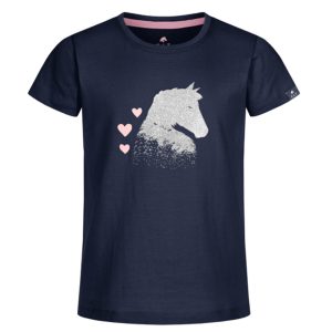 E.L.T T-Shirt Kinder Lucky Gabi Nachtblau 140/146 | kavalio - für mich und mein Pferd