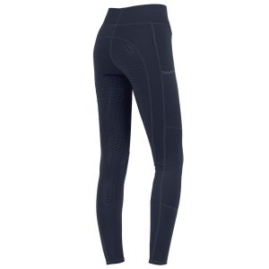 E.L.T Thermo-Reitleggings Damen Full-Grip Ella Nachtblau 46 | kavalio - für mich und mein Pferd