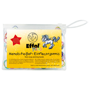 Effol Niemals-Reißer Einflechtgummis Bunt | kavalio - für mich und mein Pferd