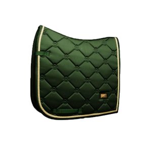 Equestrian Stockholm Dressurschabracke Forest Green FS 2022 Sattelunterlage Forest Green Full | kavalio - für mich und mein Pferd
