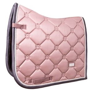 Equestrian Stockholm Dressurschabracke Pink Pearl Schabracke Full | kavalio - für mich und mein Pferd