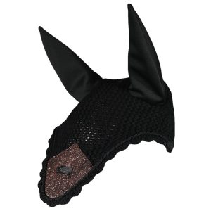 Equestrian Stockholm Fliegenmütze Mahogany Glimmer HW 2022 Fliegenhaube Fliegenohren Full | kavalio - für mich und mein Pferd