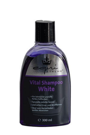 equiXTREME Vital Shampoo White 300 ml | kavalio - für mich und mein Pferd