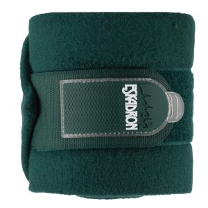 Eskadron Arbeitsbandagen Fleece Basics Racinggreen Full | kavalio - für mich und mein Pferd