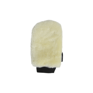 Grooming Deluxe Fell Putzhandschuh Schaffellhandschuh Natur | kavalio - für mich und mein Pferd