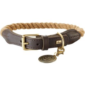 Hunter Hundehalsband List Halsband Beige 38-46cm | kavalio - für mich und mein Pferd