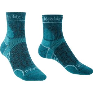 Bridgedale Damen Lightweight T2 Merino Sport 3/4 Crew Socken