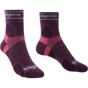 Bridgedale Damen Ultralight T2 Merino Sport 3/4 Crew Socken