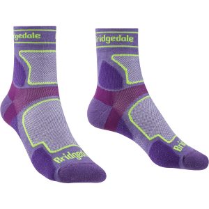 Bridgedale Damen Ultralight T2 Coolmax® Sport 3/4 Crew Socken