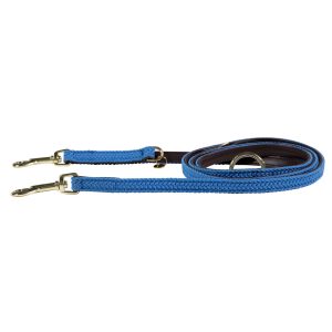 Kentucky Dogwear Hundeleine aus geflochtenem Nylon 200 cm Size L Hellblau | kavalio - für mich und mein Pferd