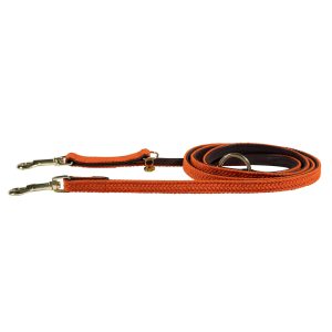 Kentucky Dogwear Hundeleine aus geflochtenem Nylon 200 cm Size L Orange | kavalio - für mich und mein Pferd