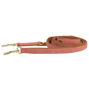 Kentucky Dogwear Hundeleine Vegan Leder Peach | kavalio - für mich und mein Pferd