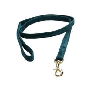 Kentucky Dogwear Hundeleine Velvet 120 cm Size L Emerald | kavalio - für mich und mein Pferd