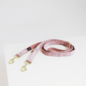 Kentucky Dogwear Hundeleine Velvet 200 cm Size L Old Rose | kavalio - für mich und mein Pferd
