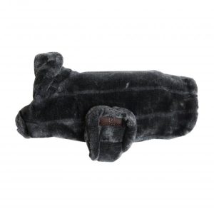 Kentucky Dogwear Hundemantel Fake Fur Kapuze Hundedecke Grau XXL | kavalio - für mich und mein Pferd