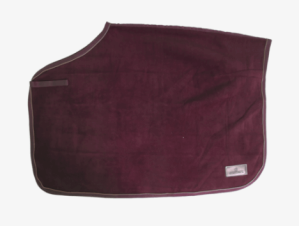 Kentucky Horsewear Ausreitdecke Quadrat Heavy Fleece Fleecedecke Bordeaux L | kavalio - für mich und mein Pferd