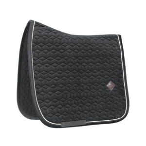 Kentucky Horsewear Dressurschabracke Basic Velvet Schabracke Schwarz Cob | kavalio - für mich und mein Pferd