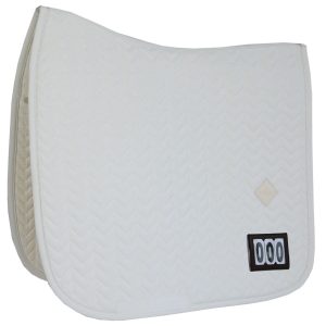 Kentucky Horsewear Dressurschabracke Fishbone Competition Schabracke Weiß Full | kavalio - für mich und mein Pferd