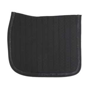 Kentucky Horsewear Dressurschabracke Glitter Stone Sattelunterlage Schwarz Full | kavalio - für mich und mein Pferd