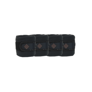 Kentucky Horsewear Fleecebandagen Pearls Bandagen Schwarz | kavalio - für mich und mein Pferd