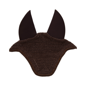 Kentucky Horsewear Fliegenmütze Wellington Sparkling Soundless Braun Full | kavalio - für mich und mein Pferd