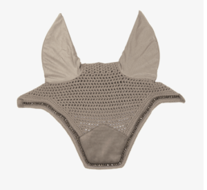 Kentucky Horsewear Fliegenmütze Wellington Velvet Pearls Beige | kavalio - für mich und mein Pferd