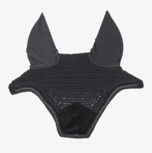 Kentucky Horsewear Fliegenmütze Wellington Velvet Pearls Schwarz | kavalio - für mich und mein Pferd