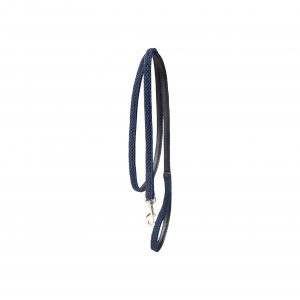 Kentucky Horsewear Geflochtene Nylon Führleine 2 m Navy | kavalio - für mich und mein Pferd
