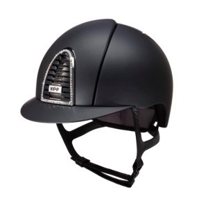 KEP Reithelm Cromo 2.0 Textile Crystal Black/ Crystal M | kavalio - für mich und mein Pferd