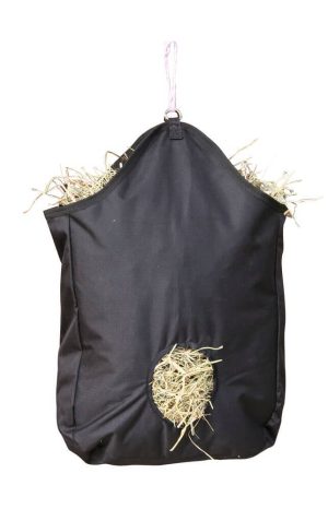 KERBL Heusack Schwarz 90x63 cm | kavalio - für mich und mein Pferd