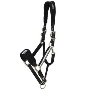 Kingsland Halfter mit Fleece Classic Black Full | kavalio - für mich und mein Pferd