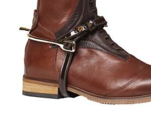 Mountain Horse Sporenriemen Lack Braun | kavalio - für mich und mein Pferd