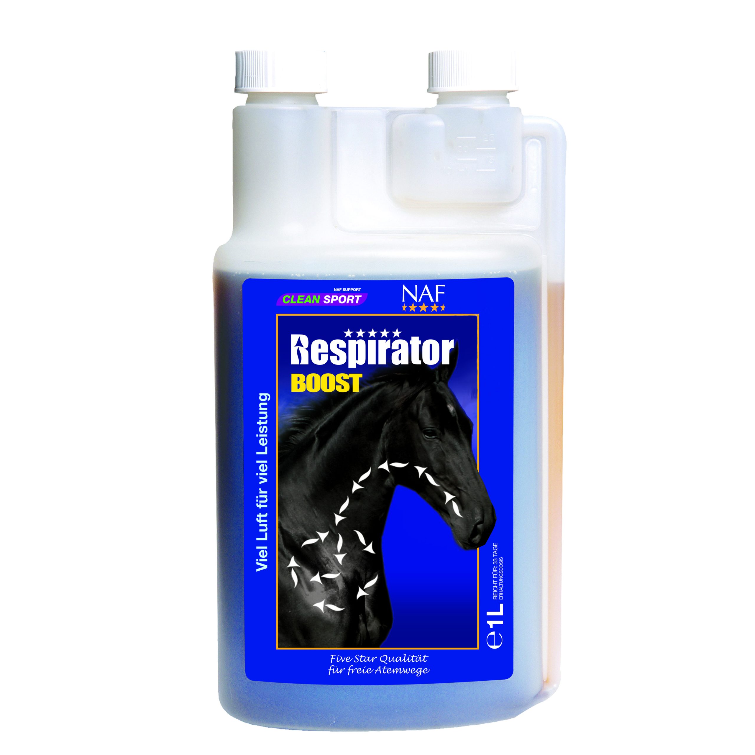 NAF Respirator Boost Zusatzöl für Atemwege Ergänzungsfuttermittel | kavalio - für mich und mein Pferd
