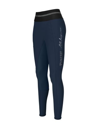 Pikeur Reitleggings Damen Full- Grip Gia Grip Athleisure Classic Ganzbesatz Nightblue 32 | kavalio - für mich und mein Pferd