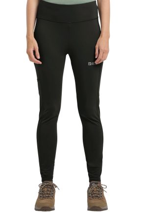 Jack Wolfskin Jack Wolfskin Klintal Tights Women Funktionshose Damen XXL black black – black XXL