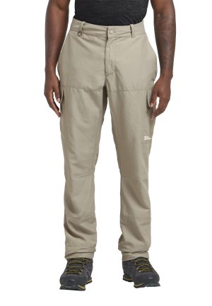 Jack Wolfskin Jack Wolfskin Barrier Pant Men Wanderhose mit Mücken- und Sonnenschutz Herren 46 grey stone – stone 46