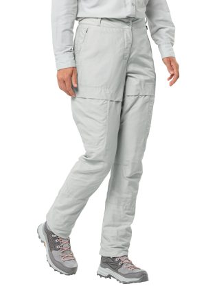 Jack Wolfskin Jack Wolfskin Barrier Pant Women Hose mit Mücken- und Sonnenschutz Damen 38 grey Cool Grey – Cool Grey 38