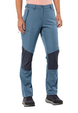 Jack Wolfskin Jack Wolfskin Hiking Alpine Pants Women Softshell-Wanderhose Damen 38  Elemental Blue – Elemental Blue 38