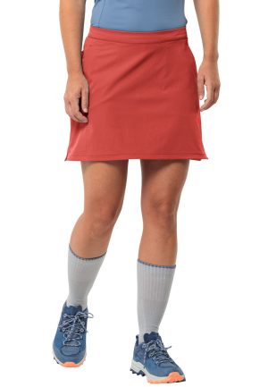 Jack Wolfskin Jack Wolfskin Hiking Alpine Skort Women Skort Damen 34 red Vibrant Red – Vibrant Red 34