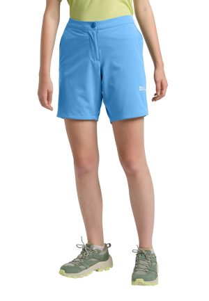 Jack Wolfskin Jack Wolfskin Hiking Alpine Short Women Kurze Wanderhose Damen 38 blue mid blue – mid blue 38