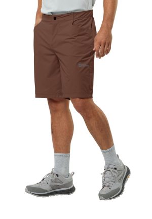 Jack Wolfskin Jack Wolfskin Gravex Shorts Men Fahrradshorts Herren 46 brown Dark Rust – Dark Rust 46