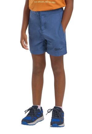 Jack Wolfskin Jack Wolfskin Sun Shorts Kids Kurze Outdoorhose Kinder 104 blue Evening Sky – Evening Sky 104