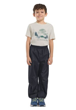 Jack Wolfskin Jack Wolfskin Rainy Days Pants Kids Wasserdichte Regenhose Kinder 104 black black – black 104