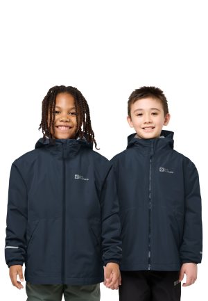 Jack Wolfskin Jack Wolfskin Iceland 3in1 Jacket Kids 3-in-1 Jacke Kinder 104 blue midnight sky – midnight sky 104