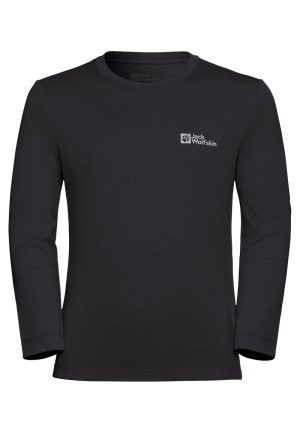 Jack Wolfskin Jack Wolfskin Actamic Longsleeve Kids Langarm Funktionsshirt Kinder 116 black black – black 116