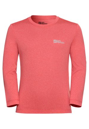 Jack Wolfskin Jack Wolfskin Actamic Longsleeve Kids Langarm Funktionsshirt Kinder 140 red sunset coral – sunset coral 140