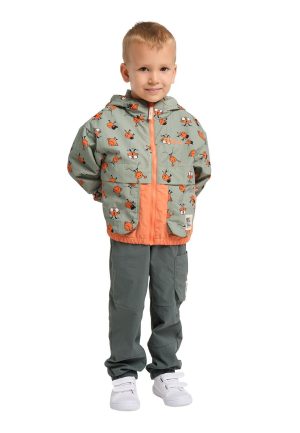Jack Wolfskin Jack Wolfskin Smileyworld AOP Jacket Kids Regenjacke Kinder 128 miscellaneous Icon Mint Leaf – Icon Mint Leaf 128
