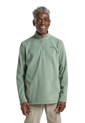 Jack Wolfskin Jack Wolfskin Taunus HZ Men Fleecepullover Herren XXXL green eucalyptus – eucalyptus XXXL